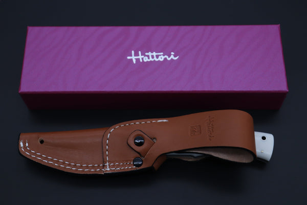 Hattori HT-70DF Urbane Hunters (Dupont White Corian Handle)