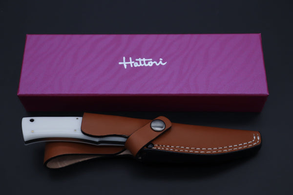 Hattori HT-70DF Urbane Hunters (Dupont White Corian Handle)