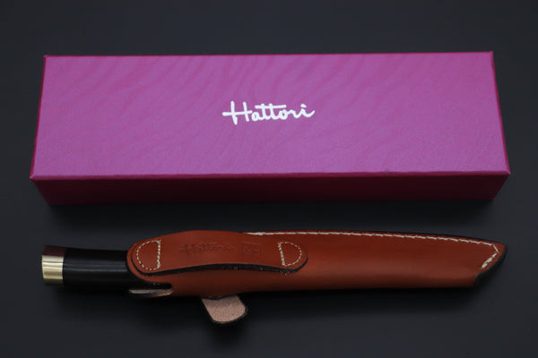 Hattori KD30-3717  Cowry X Damascus Tanto