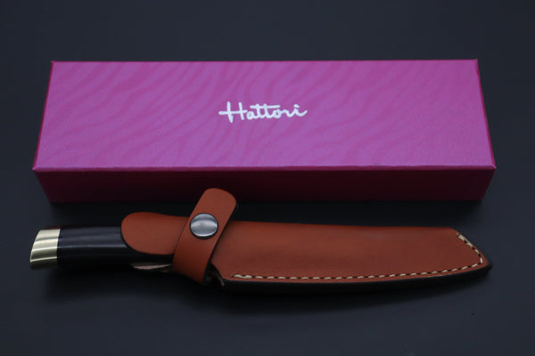 Hattori KD30-3717  Cowry X Damascus Tanto