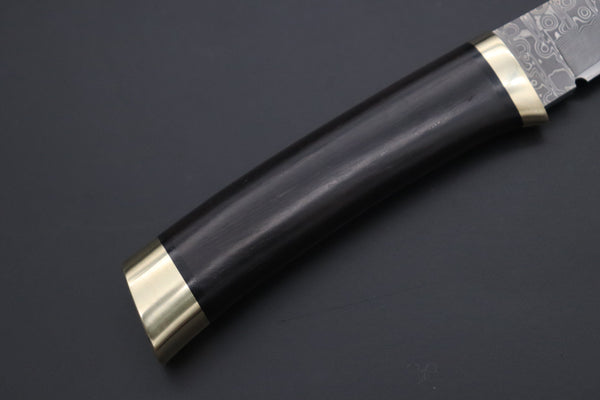 Hattori KD30-3717  Cowry X Damascus Tanto