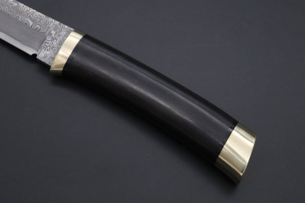 Hattori KD30-3717  Cowry X Damascus Tanto