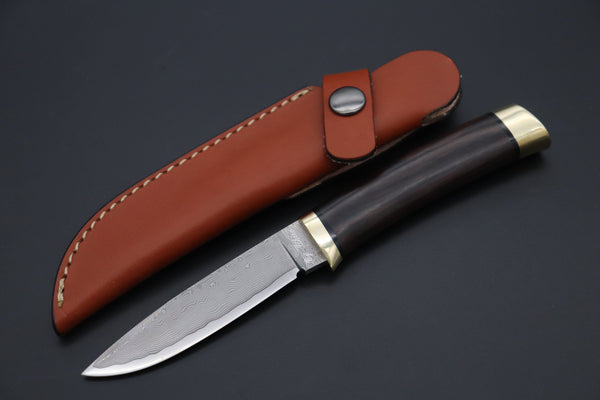 Hattori KD30-3718  Cowry X Damascus Classic Utility Hunter