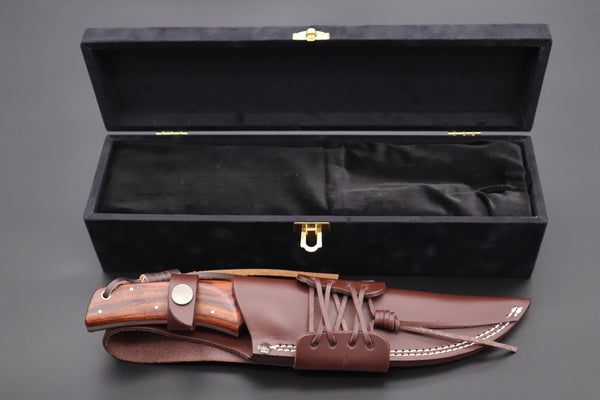 Hattori KD30-雅MIYABI (Cowry X Damascus Ultimate Edition, Cocobolowood Handle, KD30雅C)
