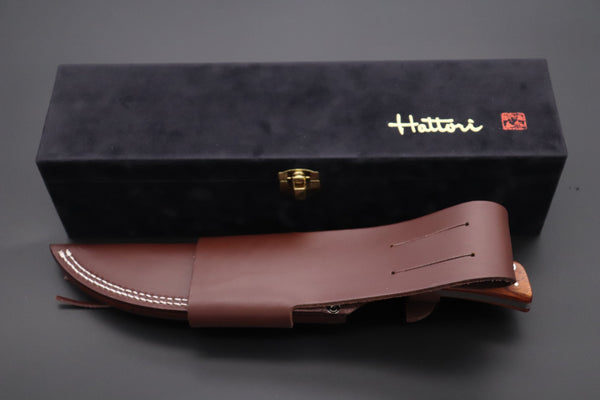 Hattori KD30-雅MIYABI (Cowry X Damascus Ultimate Edition, Cocobolowood Handle, KD30雅C)