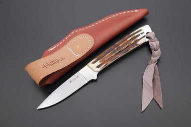 Hattori 傘 SAN-GECKO Limited Edition GECKO-19A Little Stag Custom Hunter (Stag Handle)