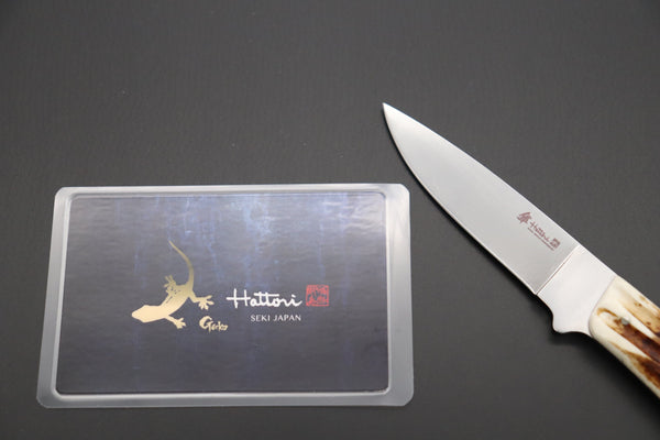 Hattori 傘 SAN-GECKO Limited Edition GECKO-19D Little Stag Custom Hunter (Stag Handle)