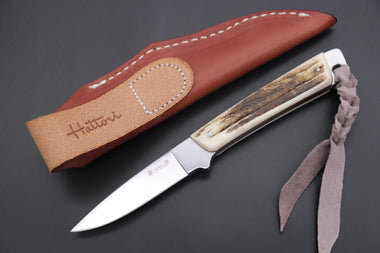 Hattori 傘 SAN-GECKO Limited Edition GECKO-19F Little Stag Custom Hunter (Stag Handle)
