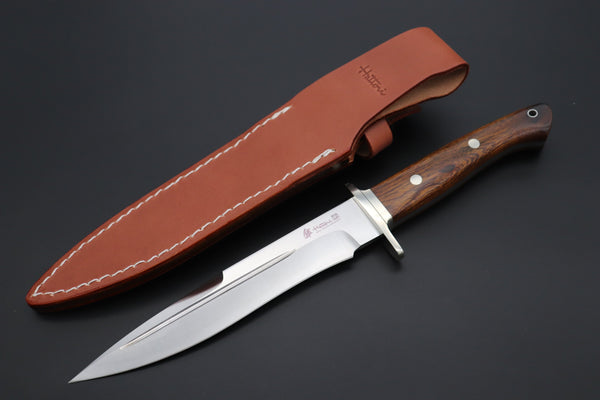 Hattori 傘 SAN-GECKO Limited Edition GECKO-22B Premium Big Fighter (Desert Ironwood Handle)