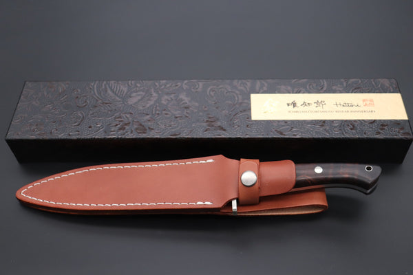 Hattori 傘 SAN-GECKO Limited Edition GECKO-22C Premium Big Fighter (Desert Ironwood Handle)