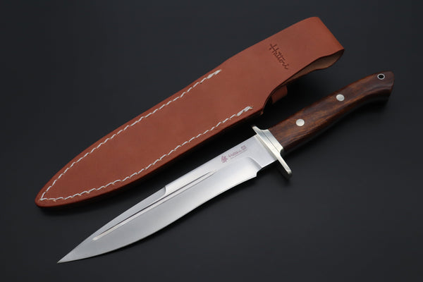 Hattori 傘 SAN-GECKO Limited Edition GECKO-22E Premium Big Fighter (Desert Ironwood Handle)