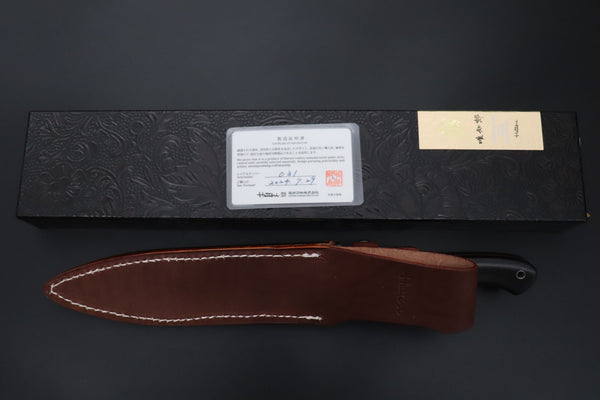 Hattori 傘 SAN-GECKO Limited Edition GECKO-24 Premium Big Fighter (African Ebonywood Handle)