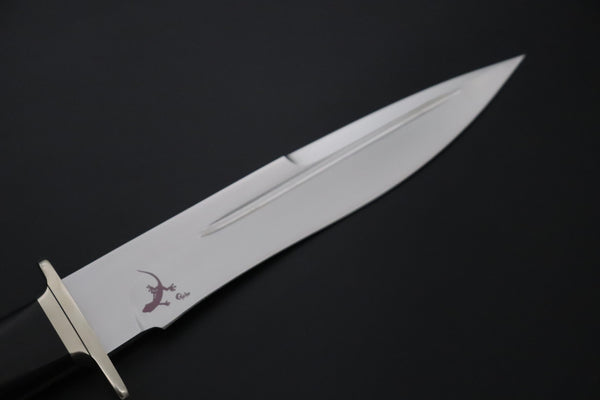 Hattori 傘 SAN-GECKO Limited Edition GECKO-24 Premium Big Fighter (African Ebonywood Handle)