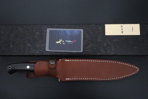 Hattori 傘 SAN-GECKO Limited Edition GECKO-24 Premium Big Fighter (African Ebonywood Handle)