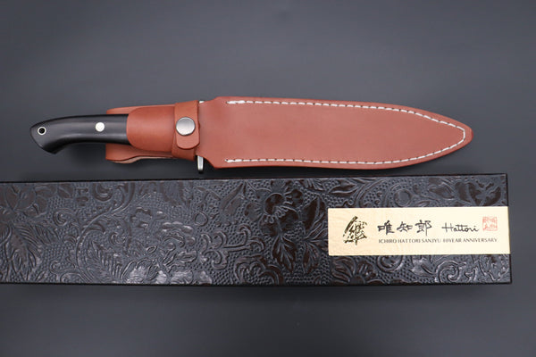 Hattori 傘 SAN-GECKO Limited Edition GECKO-24 Premium Big Fighter (African Ebonywood Handle)