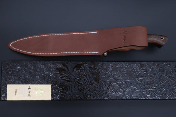 Hattori 傘 SAN-GECKO Limited Edition GECKO-28 Premium Big Fighter (Desert Ironwood Handle)