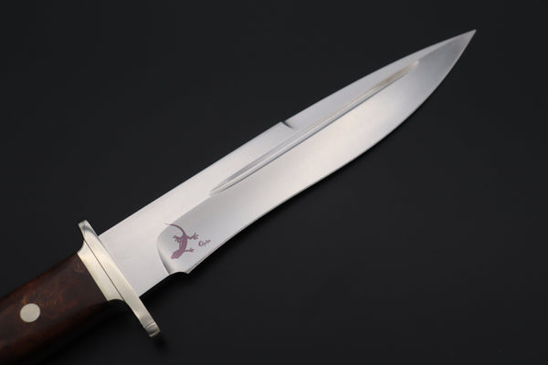 Hattori 傘 SAN-GECKO Limited Edition GECKO-28 Premium Big Fighter (Desert Ironwood Handle)