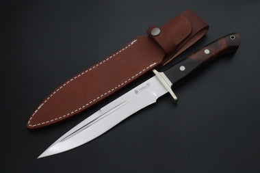 Hattori 傘 SAN-GECKO Limited Edition GECKO-28 Premium Big Fighter (Desert Ironwood Handle)