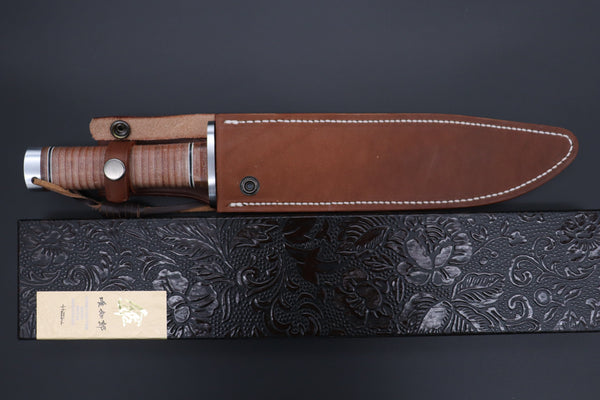 Hattori 傘 SAN-GECKO Limited Edition GECKO-29 Black Bowie Hunter (Convex Ground)