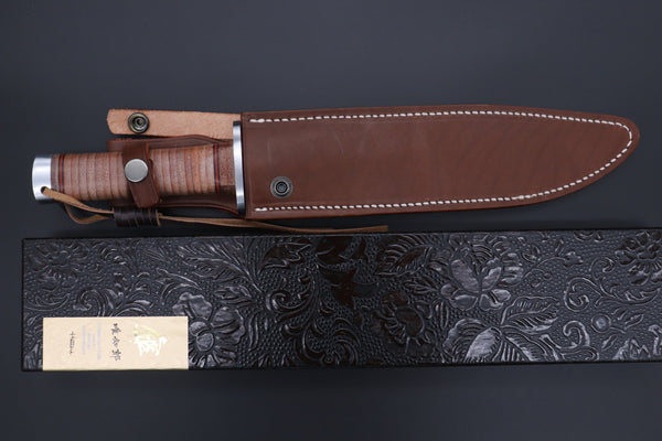 Hattori 傘 SAN-GECKO Limited Edition GECKO-30 Red Bowie Hunter (Convex Ground)