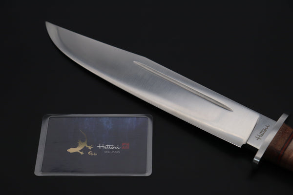 Hattori 傘 SAN-GECKO Limited Edition GECKO-30 Red Bowie Hunter (Convex Ground)