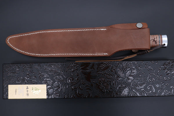 Hattori 傘 SAN-GECKO Limited Edition GECKO-31 Black Bowie Hunter (Hollow Ground)