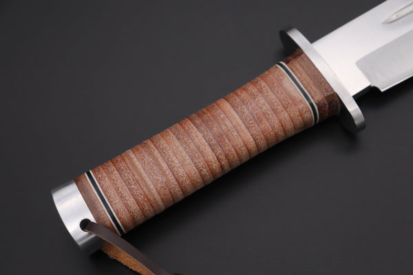 Hattori 傘 SAN-GECKO Limited Edition GECKO-31 Black Bowie Hunter (Hollow Ground)