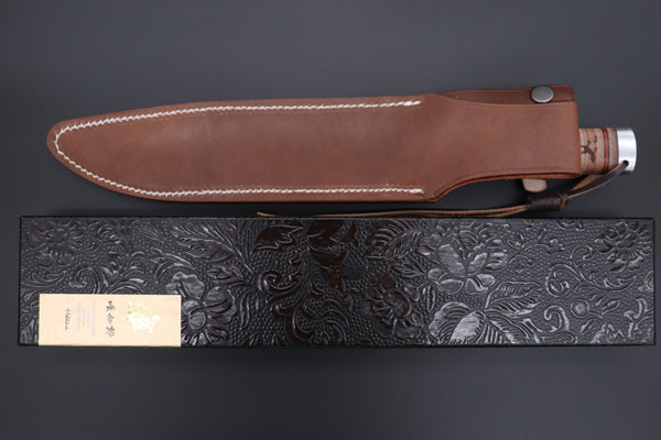 Hattori 傘 SAN-GECKO Limited Edition GECKO-32 Red Bowie Hunter (Hollow Ground)