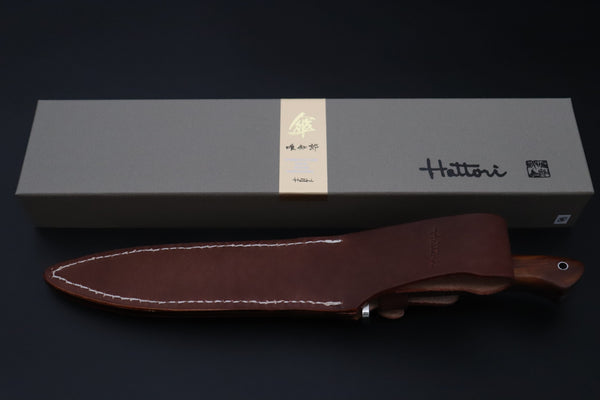 Hattori 傘 SAN-GECKO Limited Edition GECKO-39 Premium Big Fighter (Desert Ironwood Handle)