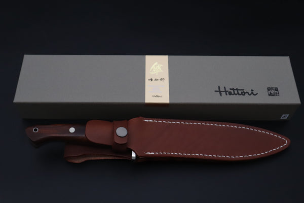 Hattori 傘 SAN-GECKO Limited Edition GECKO-39 Premium Big Fighter (Desert Ironwood Handle)