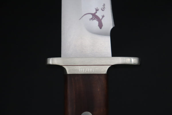 Hattori 傘 SAN-GECKO Limited Edition GECKO-39 Premium Big Fighter (Desert Ironwood Handle)
