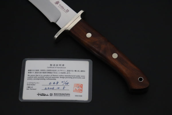 Hattori 傘 SAN-GECKO Limited Edition GECKO-39 Premium Big Fighter (Desert Ironwood Handle)