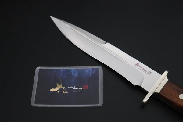 Hattori 傘 SAN-GECKO Limited Edition GECKO-39 Premium Big Fighter (Desert Ironwood Handle)
