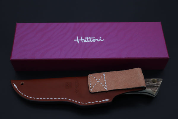 Hattori 傘 SAN-GECKO Limited Edition SAN-132 Master Wild Hunter (Stag Handle)