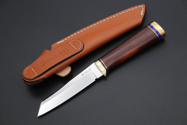 Hattori 傘 SAN Limited Edition  SAN-109 Custom Classic Tanto (Custom Cocobolo Wood Handle)