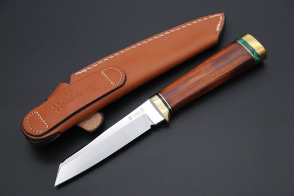 Hattori 傘 SAN Limited Edition  SAN-110 Custom Classic Tanto (Custom Cocobolo Wood Handle)