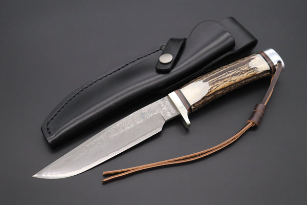 Hattori 傘 SAN Limited Edition SAN-112 Cowry-X Damascus "Final Road Hunter” (Extra Large = Extra Limited)