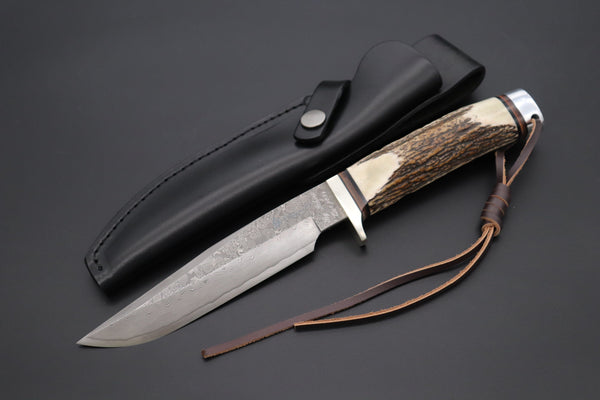 Hattori 傘 SAN Limited Edition SAN-113 Cowry-X Damascus "Final Road Hunter” (Extra Large = Extra Limited)