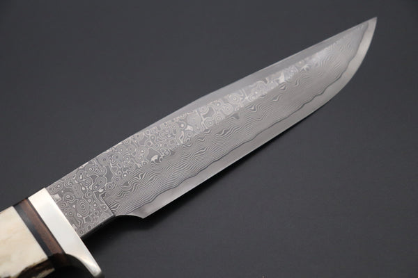 Hattori 傘 SAN Limited Edition SAN-113 Cowry-X Damascus "Final Road Hunter” (Extra Large = Extra Limited)