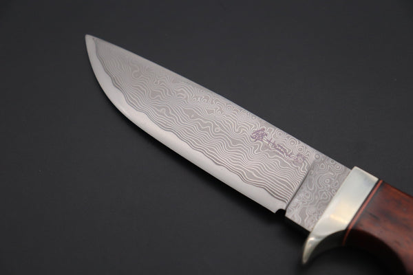 Hattori 傘 SAN Limited Edition SAN-115 Cowry-X Damascus Mighty Hunter (2024 Edition)