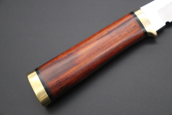 Hattori 傘 SAN Limited Edition  SAN-117-2 "Serial No.2" Custom Classic Tanto (Cocobolo Wood Handle)