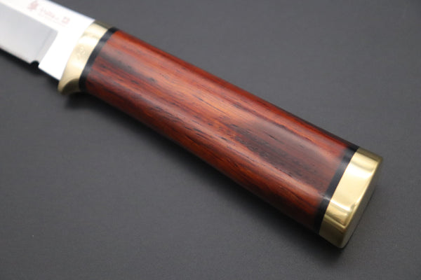 Hattori 傘 SAN Limited Edition  SAN-117-2 "Serial No.2" Custom Classic Tanto (Cocobolo Wood Handle)