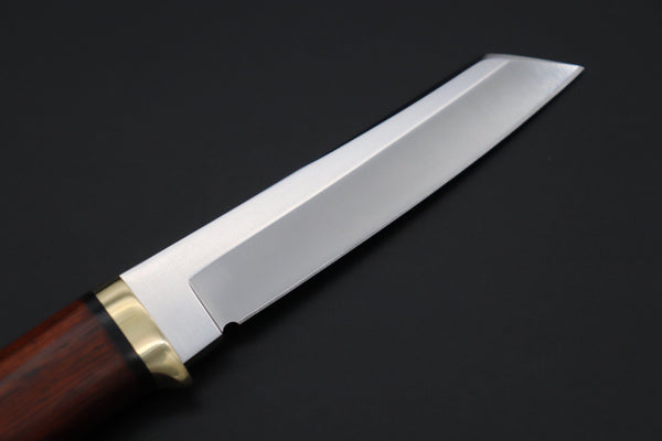 Hattori 傘 SAN Limited Edition  SAN-117-3 "Serial No.3" Custom Classic Tanto (Cocobolo Wood Handle)