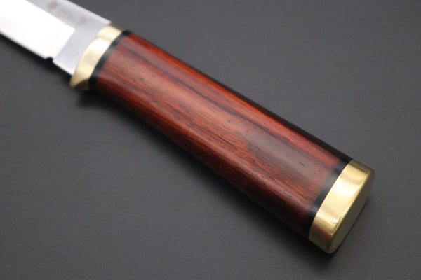 Hattori 傘 SAN Limited Edition  SAN-117-3 "Serial No.3" Custom Classic Tanto (Cocobolo Wood Handle)