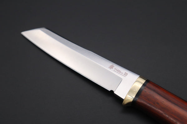 Hattori 傘 SAN Limited Edition  SAN-117-3 "Serial No.3" Custom Classic Tanto (Cocobolo Wood Handle)