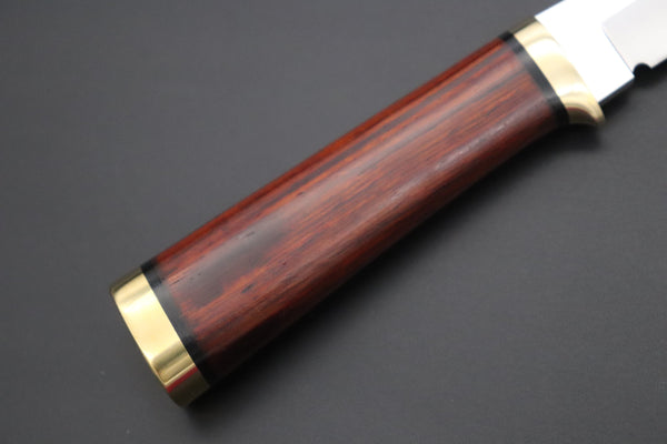 Hattori 傘 SAN Limited Edition  SAN-117-5 "Serial No.5" Custom Classic Tanto (Cocobolo Wood Handle)