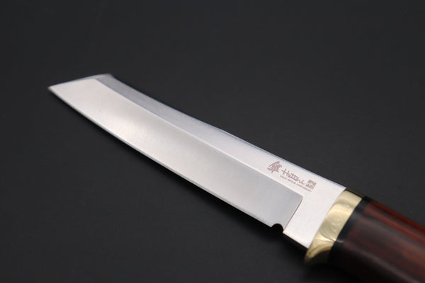 Hattori 傘 SAN Limited Edition  SAN-117-5 "Serial No.5" Custom Classic Tanto (Cocobolo Wood Handle)