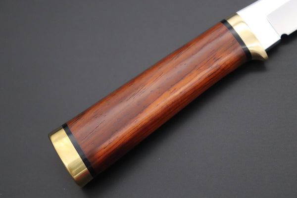 Hattori 傘 SAN Limited Edition  SAN-117-7 "Serial No.7" Custom Classic Tanto (Cocobolo Wood Handle)