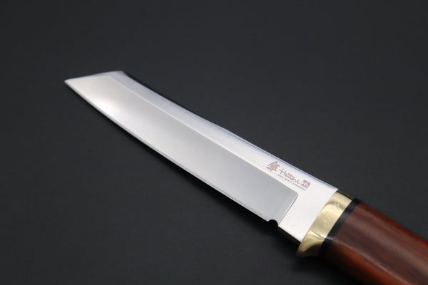 Hattori 傘 SAN Limited Edition  SAN-117-7 "Serial No.7" Custom Classic Tanto (Cocobolo Wood Handle)