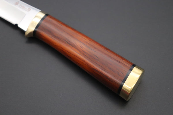 Hattori 傘 SAN Limited Edition  SAN-117-7 "Serial No.7" Custom Classic Tanto (Cocobolo Wood Handle)